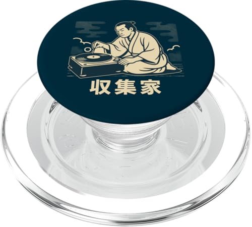 Samurai Tourne-Disque Vinyle pour DJ PopSockets PopGrip pour MagSafe