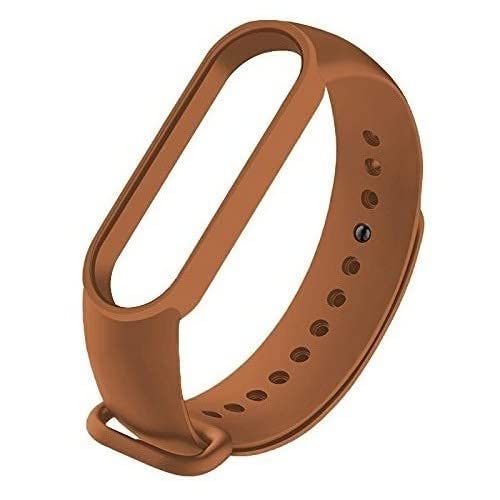 INEFABLE Mi SmartWatch 5 and 6 Watch Strap Original Watch Strap M5/M6- Pack of 1 - Brown - (Device Not Included - Not Compatible with Mi Band M1/M2/M3/M4)