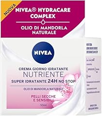 Nivea Essentials Super Idratante 24H Nutriente, Crema Giorno Viso per Pelli Secche e Sensibili, 50 ml
