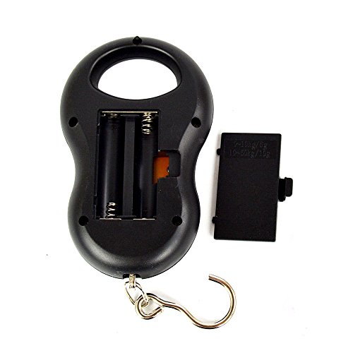 Wisefield 110Lb 50Kg Electronic Digital Fish Luggage Hanging Hook Scale With Backlit Display #TOP6