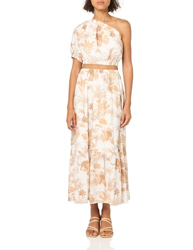 Anne Klein Women's Off One Shoulder Puff SLV Top W Flounce