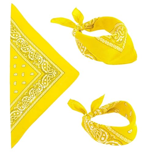 W WIDMANN MILANO Party Fashion - Bandana, 55 x 55 cm, Halstuch, Kopftuch, Accessoire für Kostüme