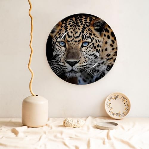Assiette décorative en porcelaine anglaise fait main avec support 15cm - 6