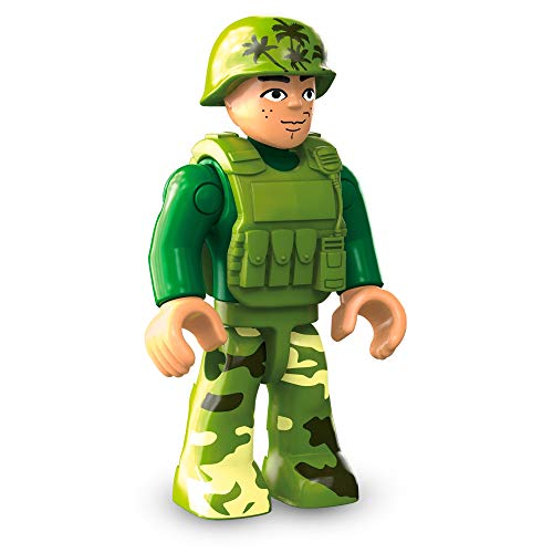 Mega Construx Wonder Builders Helicóptero de Resgate Militar, 117 peças