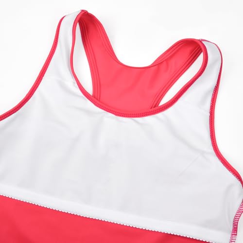 Image of Uhnice Girls Swimsuit Two Piece Tankini Swimwear with Boyshort