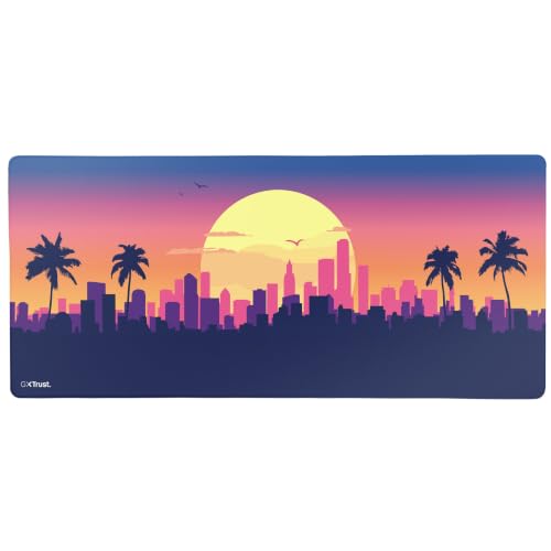GXTrust Tapis de Souris XXL Gaming 900x400 mm, Miami Orange