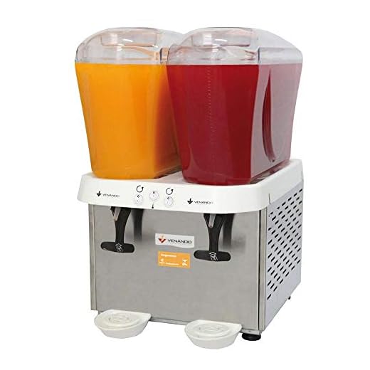 Refresqueira Inox 2 Reservatórios de 16 litros RV216 Venâncio - 127V
