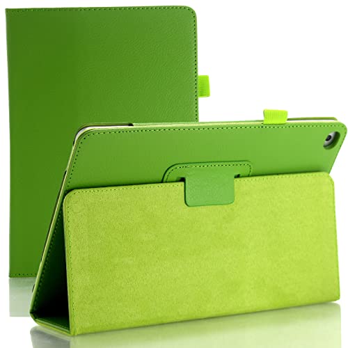 Leather Flip Stand Case for Apple iPad Air 1 (2013) Air 2 (2014) 9.7 5th Gen (2017) 6th Generation (2018) (Green)