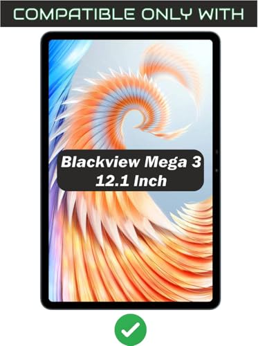 Image of Privacy Anti Peep Matte Screen Guard Compatible With Blackview Mega 3 Tab (12.1 Inch Tablet) Anti Spy Blue Light Block Screenguard Not a Tempered Glass Screen Protector