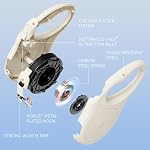 TUG Quest Retractable Dog Leash Medium Cream