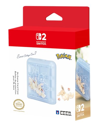 HORI 24-Game Card Case (Evoli Cottage Core) Aufbewahrungsbox für 24 Spielkarten für Nintendo Switch 2 und Nintendo Switc...