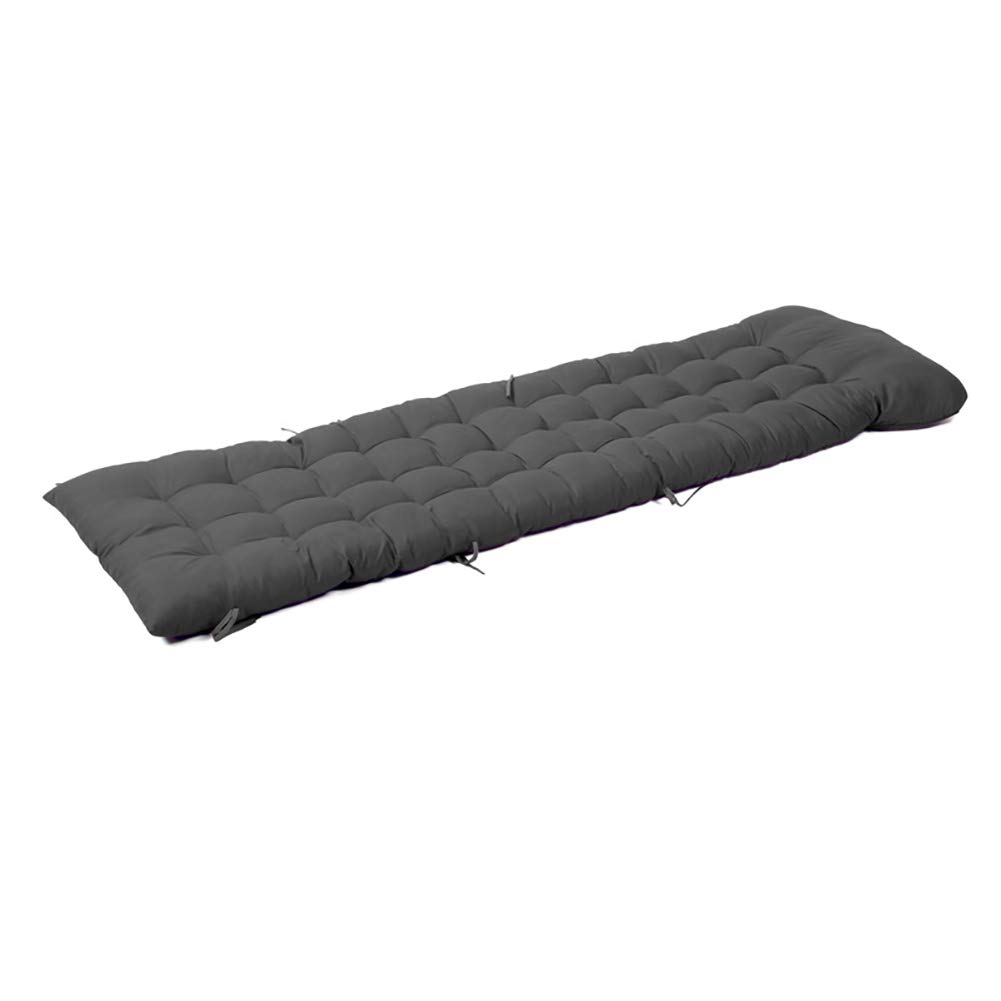 Coussin bain de soleil Ruby Lil noir : transformez vos chaises rigides de terrasse