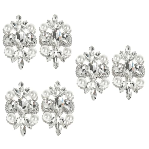 Lacet chaussures mariée et clip chaussure strass : 3 paires de décors de mariage amovibles