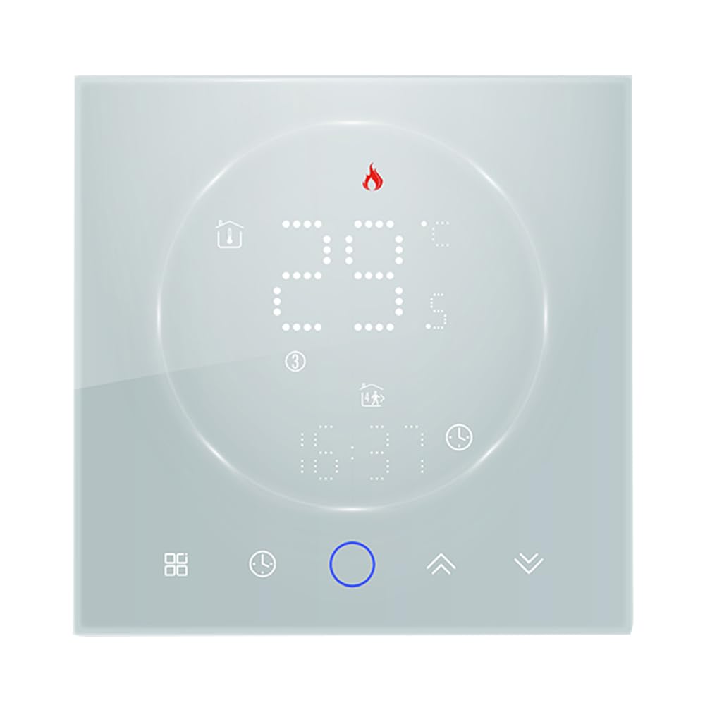 Thermostat intelligent 16A HUIOP pour chauffage au sol avec écran LED