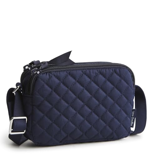 Image of Vera Bradley womens Cotton Small Stadium Crossbody Bag