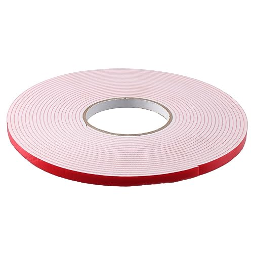 Image of Double Sided Tape Heavy Duty, 0.4in Wide x 0.12in Thick x 33ft Long Foam Tape Mounting Tape, 2 Sided Strong Adhesive Tape for Car, Office Decor, Home Decor