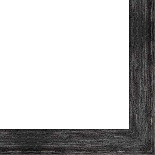 CountryArtHouse Picture Frame Moulding (Wood) 18ft bundle - Distressed/Aged Black Finish - 2