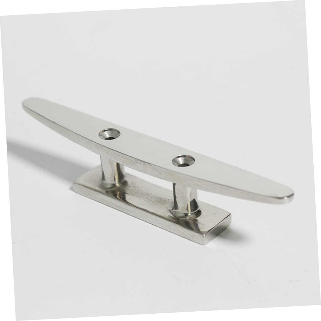 Mikikit 150mm Marine Dock Cleat Stainless Steel 316 Series Multi-Purpose Boat Mooring Accessory Large Tie-Off are