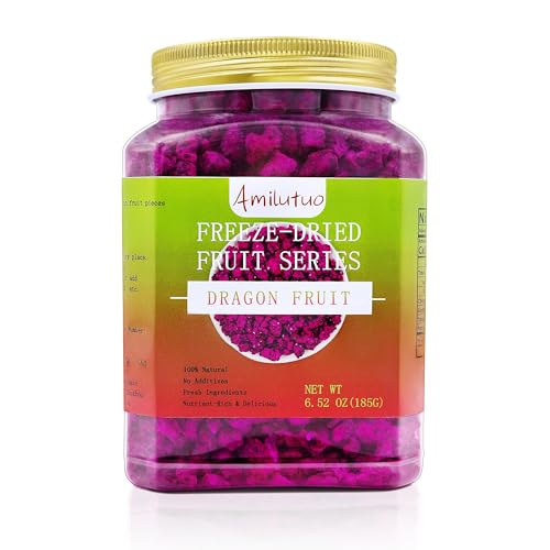 Amilutuo Freeze-Dried Dragon Fruit Chunks