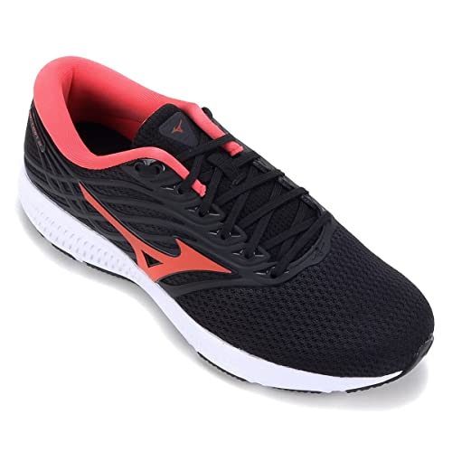 Tênis Mizuno ACTION 2 masculino, Preto/Coral, 36