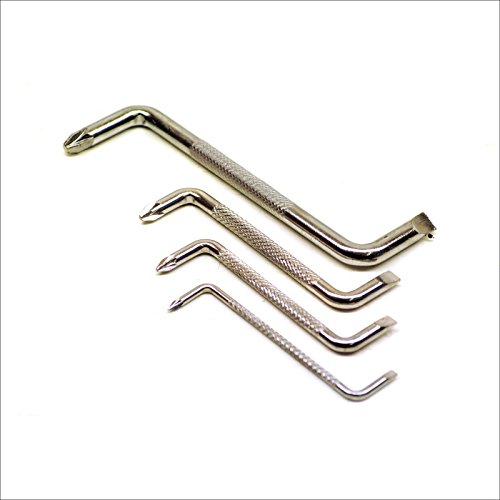 Set impugnature angolari gomito per cacciaviti,4