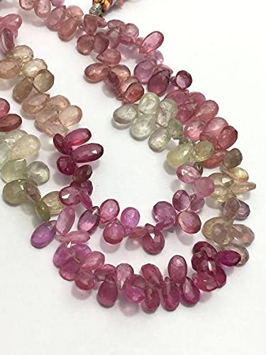 Saphir d'Umba en briolettes facettées de haute qualité pour la création de bijoux d'exception