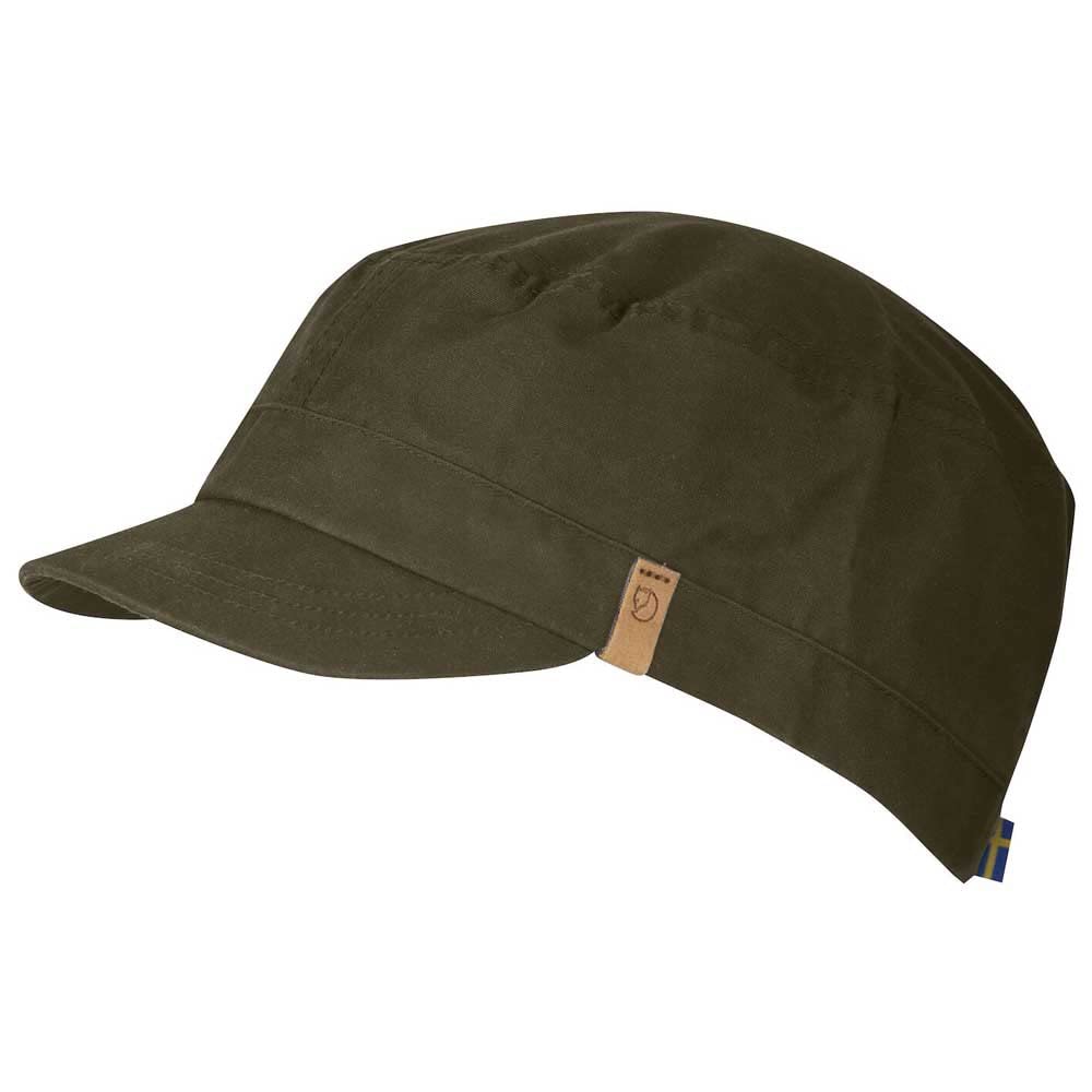 Fjällräven FJÃ„LLRÃ„VEN Men's Singi Trekking Cap, Dark Olive, M UK