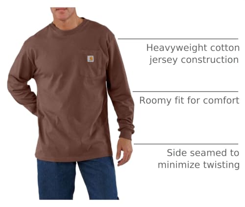 Image of Carhartt Men's Dearborn Loose LS T-Shirt