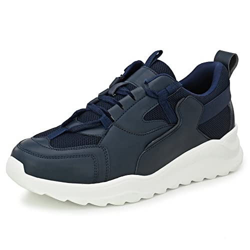 Image of Cruiser Mens Trainers Fashion Chunky Shoes| Lightweight Comfy Breathable Gym Sneakers | Walk Tall in Comfort - Block Heels for Day to Night |Comfortable Sports Footwear Casual (Dexter)