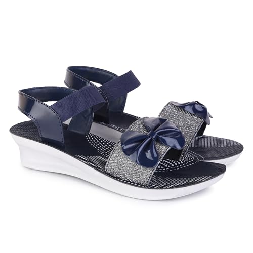 Image of Stylish and Comfortable Sandals with Bow Detail for Everyday Wear