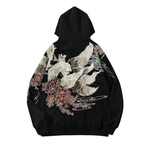 Manteau brodé homme polyvalent et chaud pour l'automne hiver