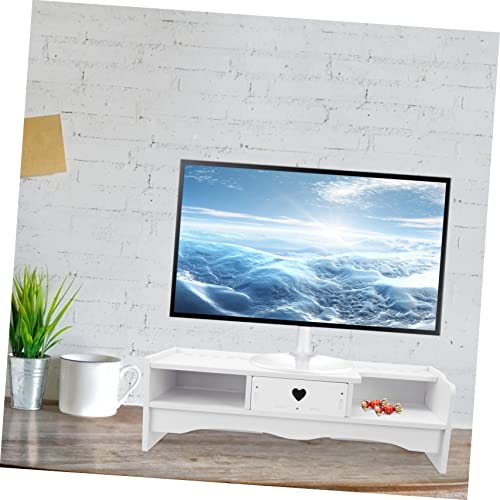 Soporte monitor elevador duradero Cabilock con base estable para mesa de oficina 5