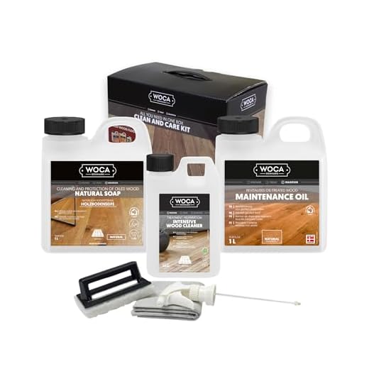 WOCA Fleckenentferner 0,25 L, 1 Stück,551541A 6 WOCA 699962-N Pflegebox mit Pflegeöl Natur