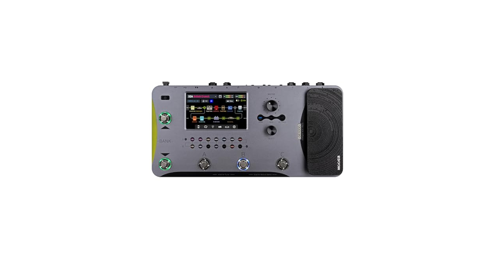 Amazon.com: MOOER GE1000 Guitar Mutieffects Pedal Processor