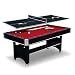 Hathaway Spartan 6' Pool Table, 72" L x 38" W x 31" H, Black
