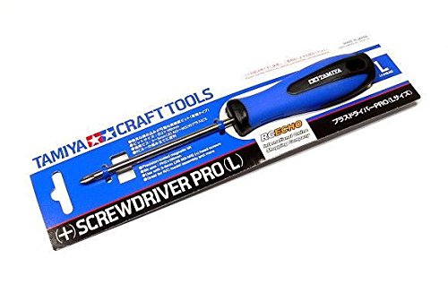 Tamiya 74120 Screwdriver Pro L avec applications complètes pour maquettisme