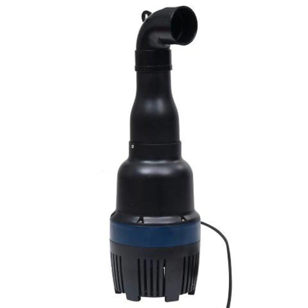 Pompa per laghetto, 16000 l, h 75 W, 230 V, 50 Hz, diametro 75 mm, attacco per tubo flessibile, sporco fino a 6 mm, pompa di circolazione dell'acqua per laghetto da giardino