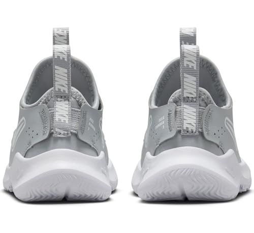 Nike Flex Runner 3 Baby/Toddler Shoes (FN1478-001, Wolf Grey/White) Size 22