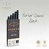 PARKER QUINK långa bläckpatroner för reservoarpennor | Svart | 5 st #5