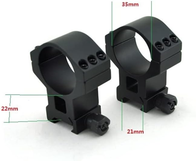 望遠鏡アクセサリー スコープマウント用光学照準器ブラケット 35mm 21mm スコープマウント