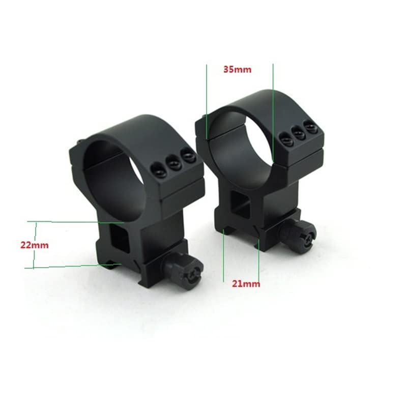 Support de lunette 35mm 21mm pour éliminer les vibrations du chercheur