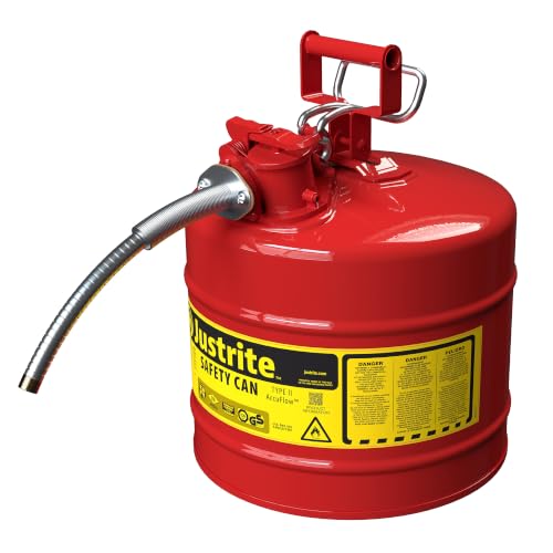 Justrite Type II Gasoline Safety Can