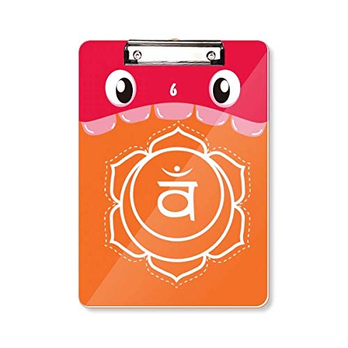 Porte-bloc A4 original VA Culture au style sanskrit et rigide pour vos notes