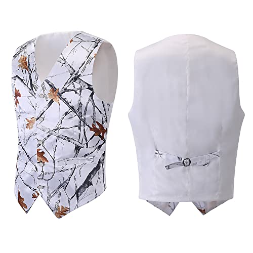 Allingentle Camouflage Vest For Men Camo Mens Vest Oak Men's Suit Vests Wedding Hunting Men's Outerwear Vests For Men #TOP2