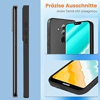 HuwaiH Handyhülle für Huawei Mate 20 lite Hülle, Anti-Schock, Upgraded Kameraschutz, Antikratzer, Anti-Rutsch Schutzhülle, Unterstützt kabelloses Laden, Anti-Fingerabdruck Case(schwarz) – Ansicht 6
