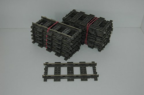 20 Lego 9V Eisenbahn Train 4515 Gerade Schienen Straight Tracks