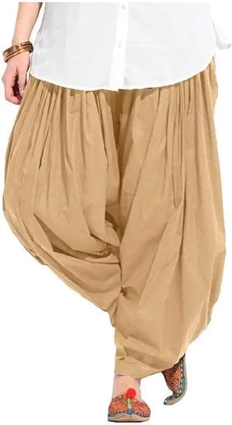 Cotton Semi Patiala Salwar Free Size Fit up to XXL-image-5