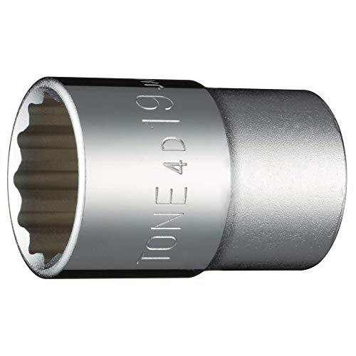 トネ(TONE) ソケット(12角) 4D-19 差込角12.7mm(1/2) 二面幅19mm