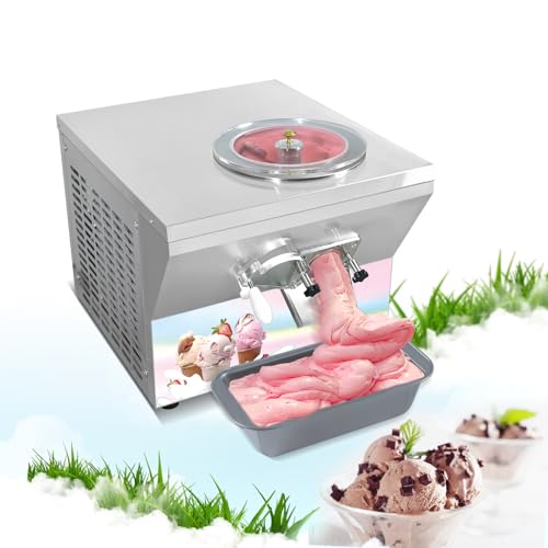 Wtecom Commercial Countertop Gelato Ice Cream Machine ETL Certified 110V