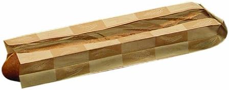 Bagcraft Papercon 300891 EcoCraft Dubl Panel Bread Bag, 14" Length x 3-1/2" Width x 2" Height, Artisan (Case of 500)